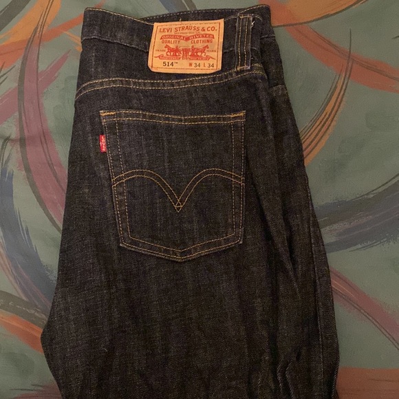 Slim straight Darkish blue Levi’s jeans - Picture 2 of 3